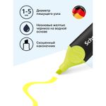 Выделитель текста 1-5мм, Schneider Job, желтый