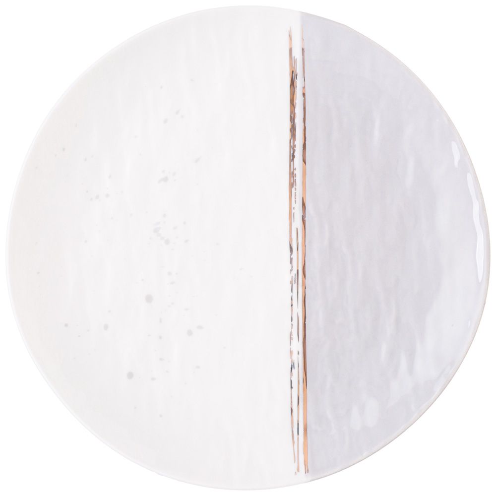 НАБОР ТАРЕЛОК ОБЕДЕННЫХ LEFARD "GREY" 2 ШТ. 25,5 СМ (КОР=12НАБ.)