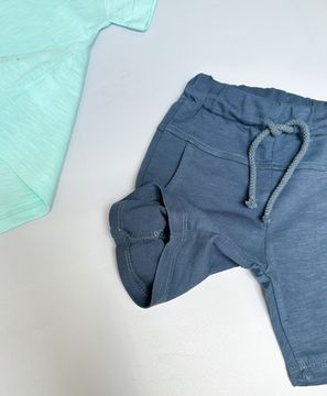 Комплект летний, Ментол/синий