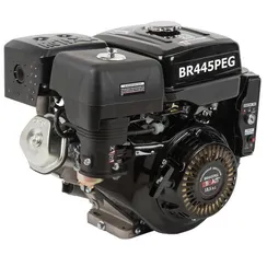 Двигатель бензиновый "BRAIT" BR445PEG (17 л.с., эл стартер, вал под шлицы)