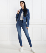 Джинсовая куртка ikonik Karl Lagerfeld - темно-синий(240W1401)