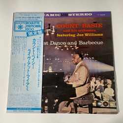 Винтажная виниловая пластинка LP Count Basie And His Orchestra Featuring Joe Williams Breakfast Dance And Barbecue Каунт Бейси (Japan 1973) (Obi)