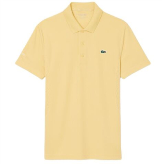 Мужское теннисное поло Lacoste Tennis x Novak Djokovic - yellow