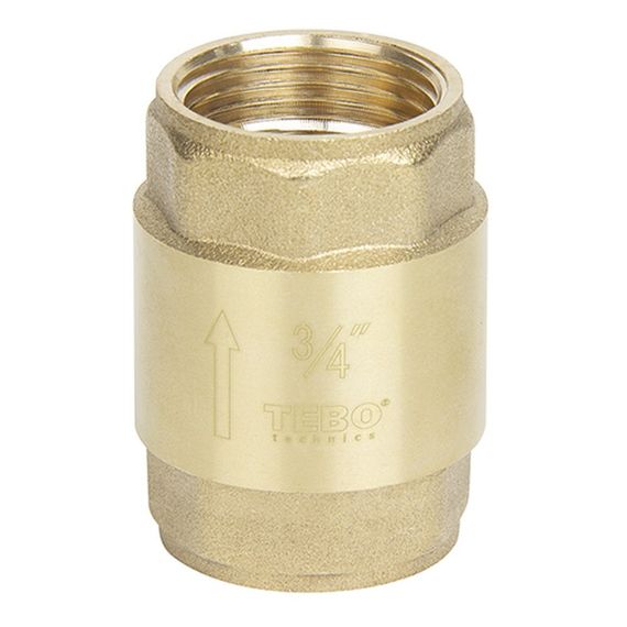 Клапан обратный TEBO ВН/ВН 1/2quot; (25/200) купить в Москве и Московской области по низкой цене с доставкой по России — (3) Клапан обратный TEBO ВН/ВН 1/2quot; (25/200) — (3)