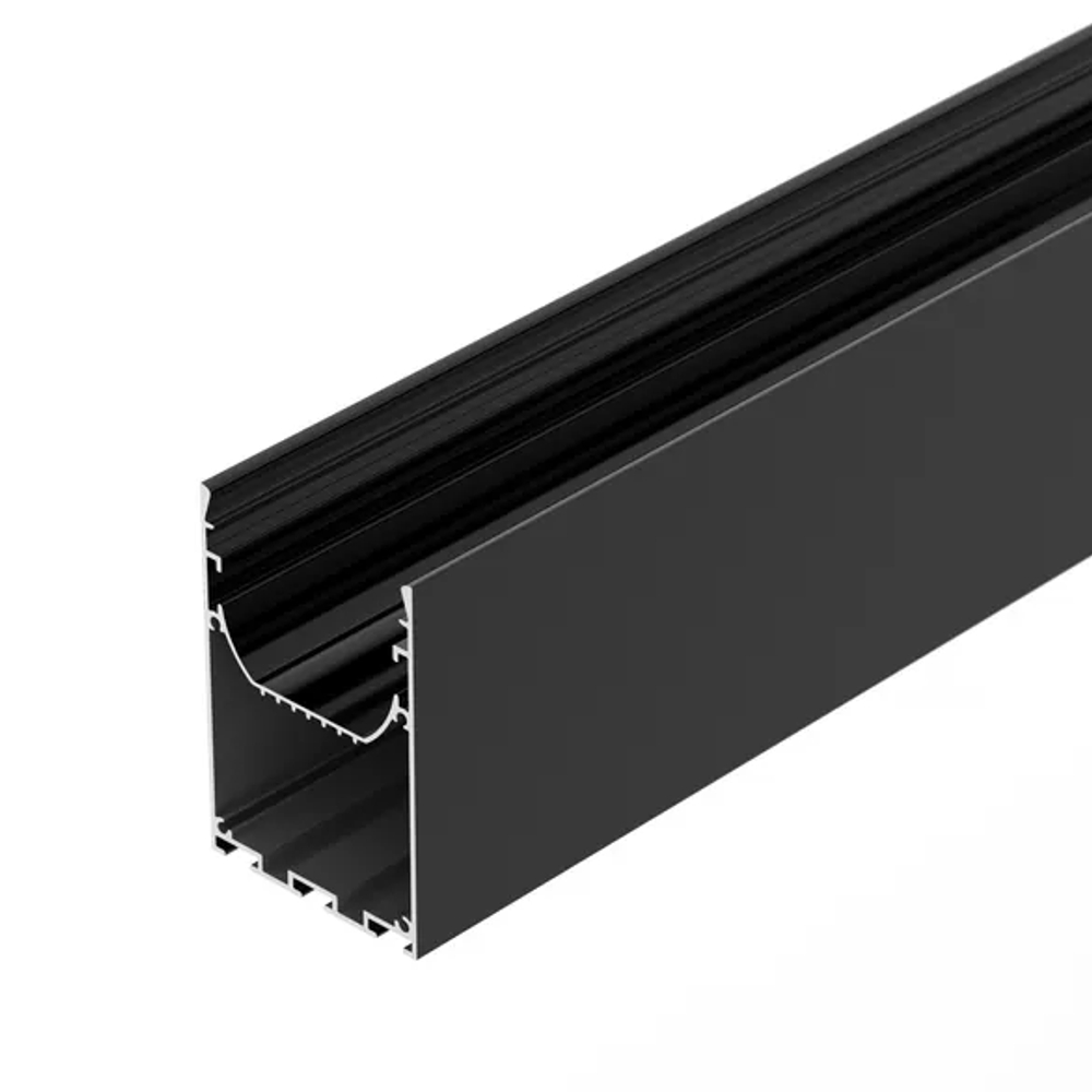 Профиль LINE-S-5075-3000 BLACK (Arlight, Алюминий) 041849