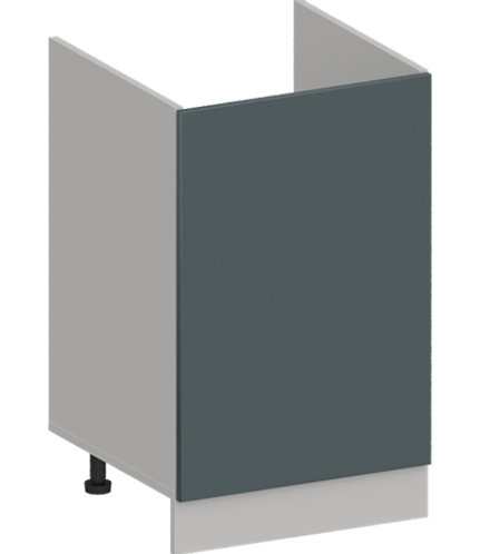 Кухня Модуль ШНМ 500 Белый / Бирюзовая мята