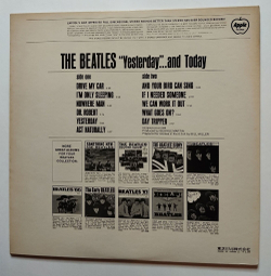 Винтажная виниловая пластинка LP The Beatles Yesterday And Today (Japan 1970) (No Obi)