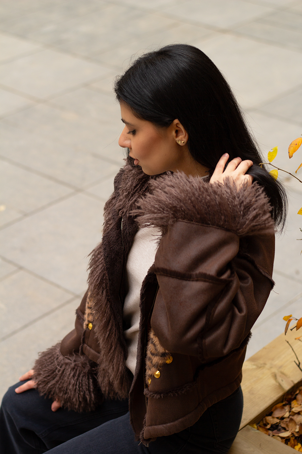 Дублёнка Roberta Biagi