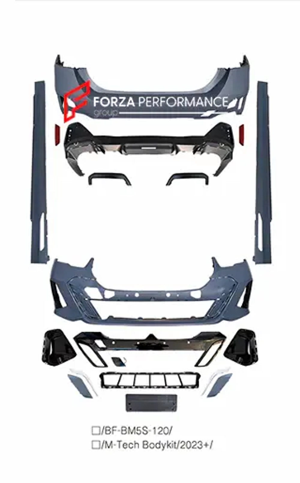 Обвес в стиле M-пакета для BMW 5 серии G60 G68 2023+ БМВ