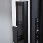 Стальная дверь "Берилл" с зеркалом (биометрический замок DZ 888). Заказная модель.