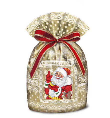 Мешок "Дедушка Мороз" 1500гр