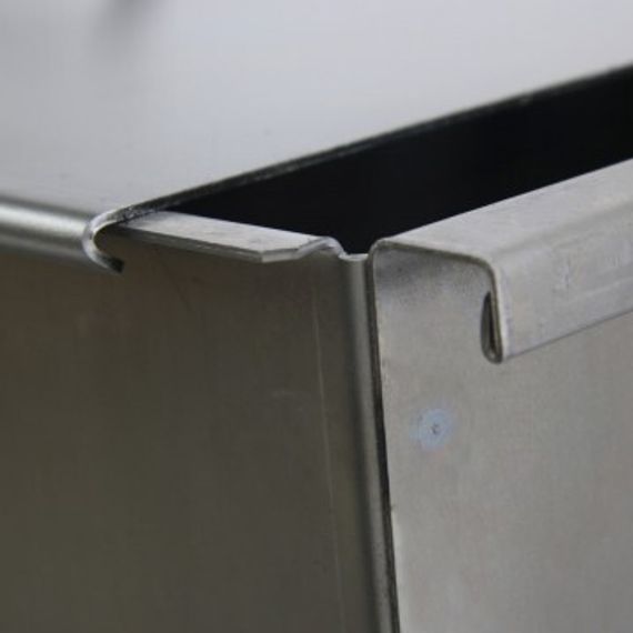 Коптильня двухъярусная Тонар с поддоном для сбора жира 450х280х240 (сталь 1,5 мм) (К-001)