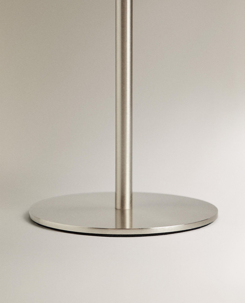 Zara Home Настольная лампа, цвет серебристый, 20.5 см