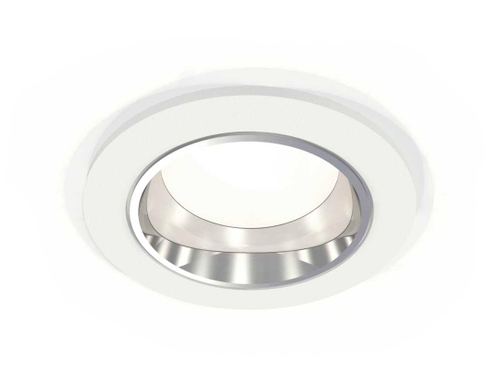 Комплект встраиваемого светильника Ambrella light Techno Spot XC6512003 SWH/PSL белый песок/серебро полированное (C6512, N6112)