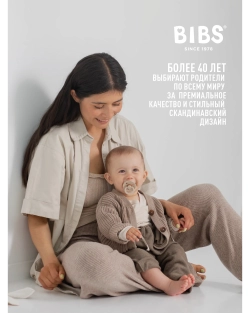Соска BIBS Anti-Colic латекс (быстрый поток) 2 шт.
