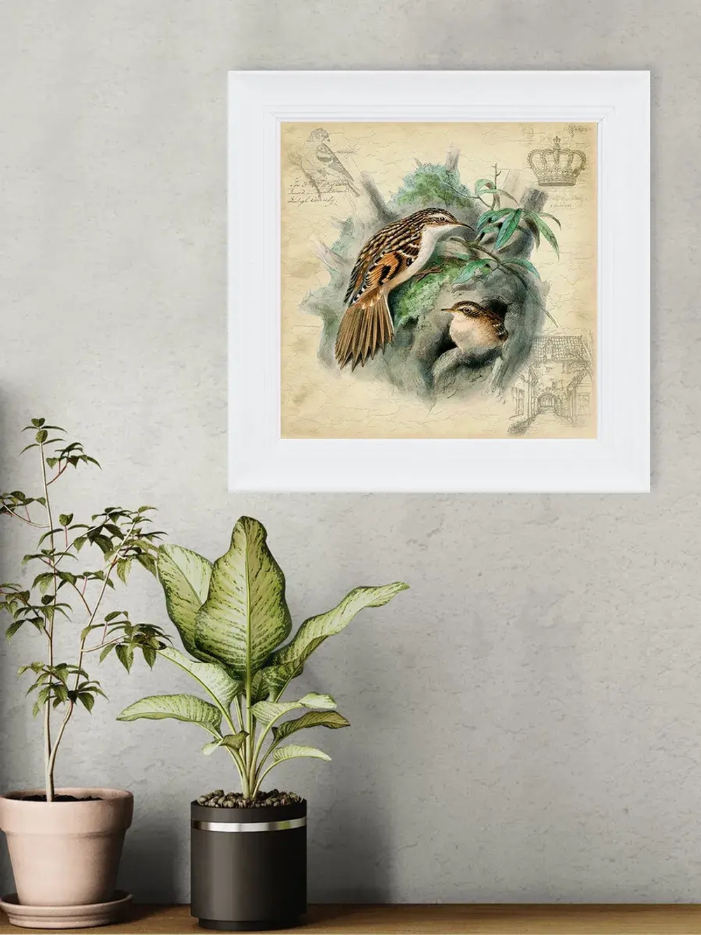 Картина на стену интерьерная на холсте 25*25 см