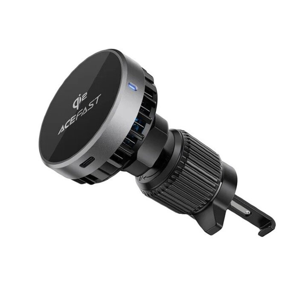 D40 Qi2 Magnetic Wireless Charging car holder with Ice Cooling for air vent