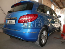 Фаркоп оцинкованный Galia M128A для Mercedes A-Class w176 2012-, Mercedes B-Class w246 2012-(паспорт и сертификат в комплекте)(без электрики)