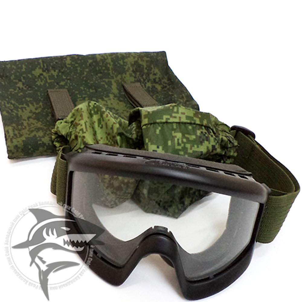 Очки защитные ПРОТИВООСКОЛОЧНЫЕ, 3-го поколения, 6Б34, из рейдового рюкзака “ЦИФРА” ОРИГИНАЛ ГОСТ РФ