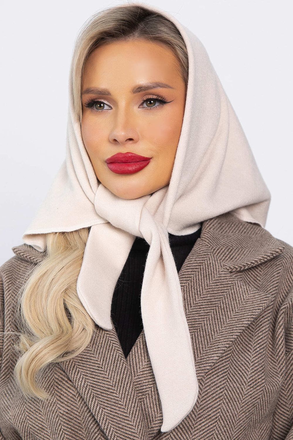 Косынка с завязками (молочная) КЗВ3-23М LT Collection