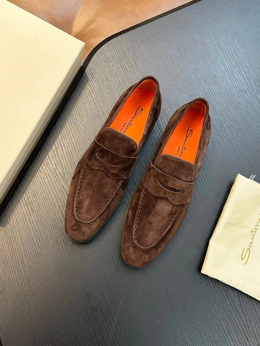 Лоферы Santoni