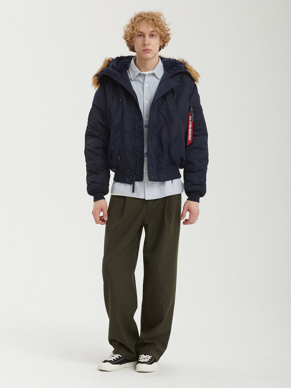 Мужская Куртка Alpha N-2b