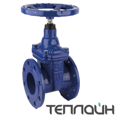 Задвижка с обрезиненным клином РАШВОРК 100-200-10 DN 200 PN 10 фланцевая