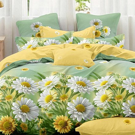 Комплект постельного белья "П37. 1062", поплин Премиум-Люкс, 100% хлопок.