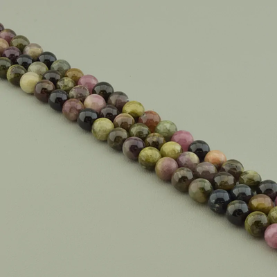 Нитка Турмалин 40 см. 10,5 мм. (Без замка)