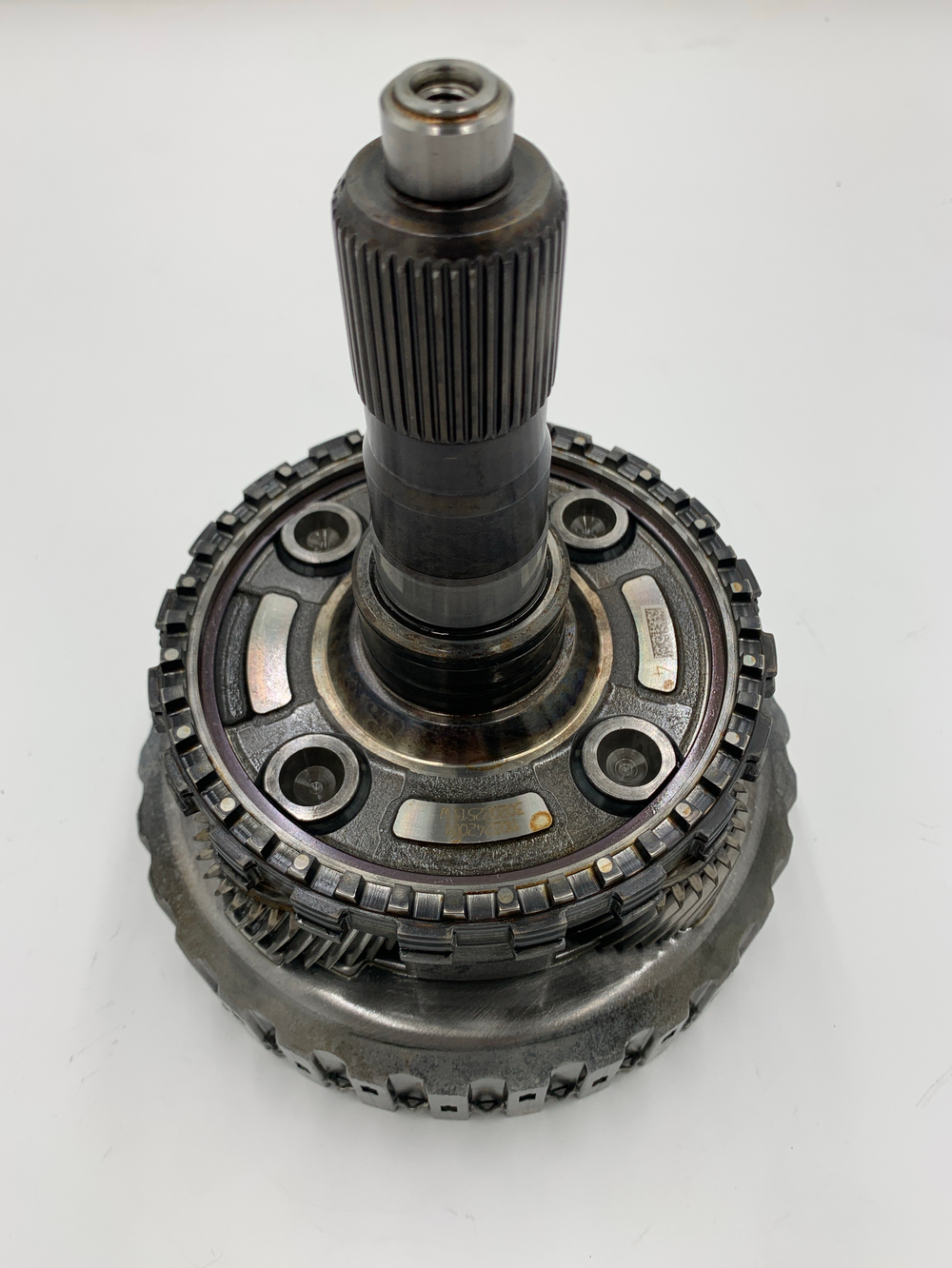 Задняя планетарная передача No.4 в сборе c выходным валом ZF 8HP70 2WD (общая высота 224 mm, 4 сателлита, 43 шлица, диаметр шлицевой части 34.70 mm)