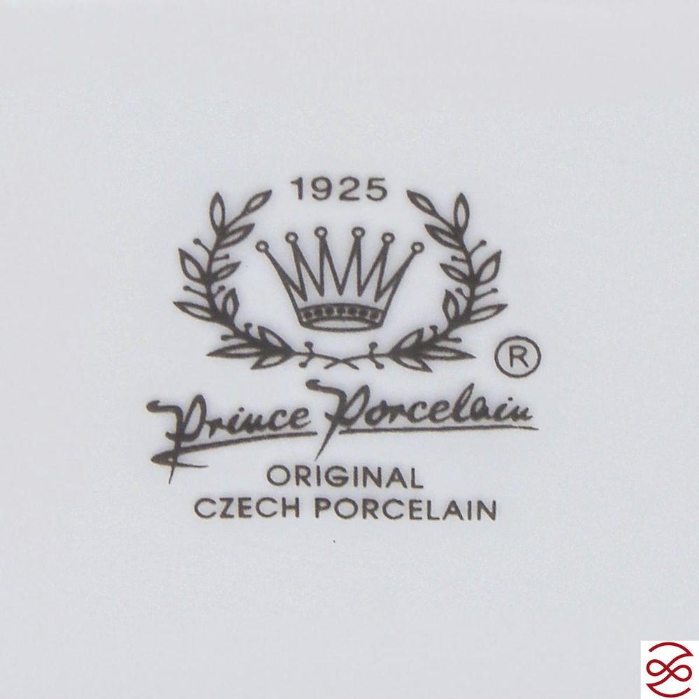 Фруктовница Queen's Crown Роза перламутр 27 см