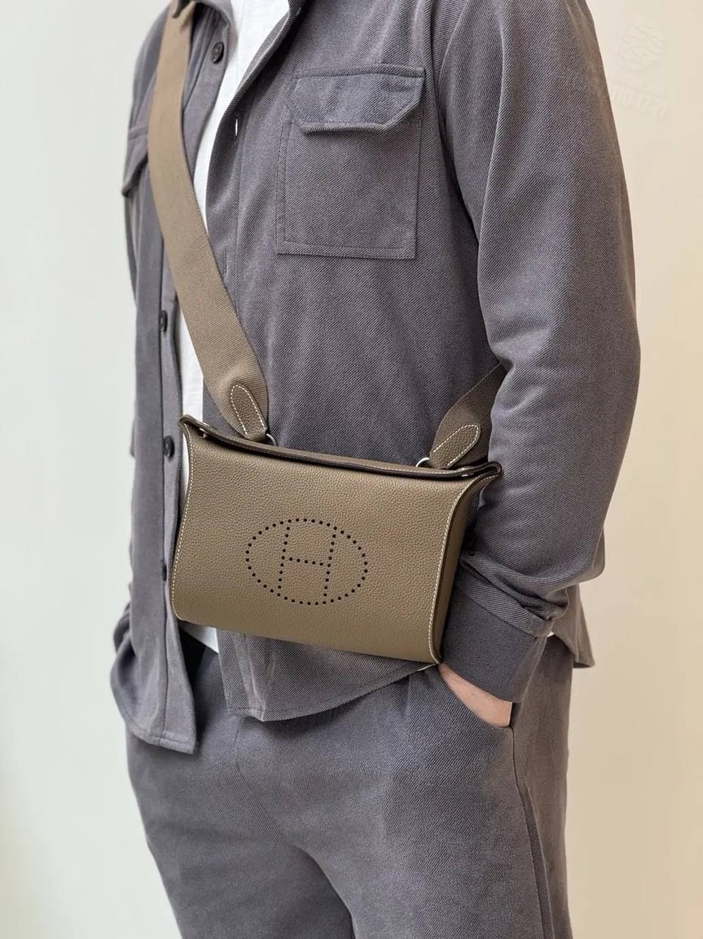 Сумка через плечо Hermes Videpoches