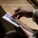 SURI Электрическая зубная щетка 2.0 Sonic Electric Toothbrush with UV Cleaning Travel Case, Sunset Bloom