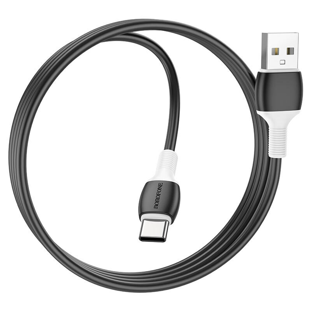 Кабель USB - TypeC BOROFONE BX84 (черный) 1м