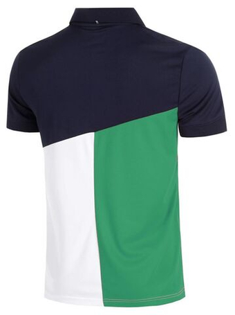 Мужское теннисное поло Fila Erol - navy/ultramarine green comb