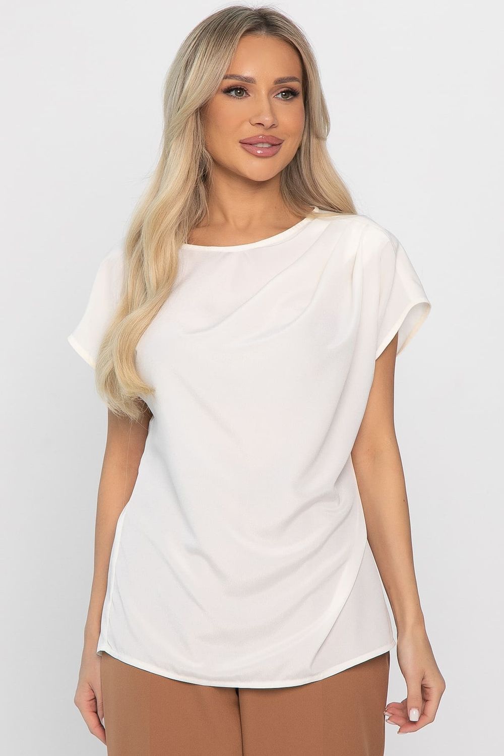 Блуза Маркиза (молочная) Б14565-30М LT Collection