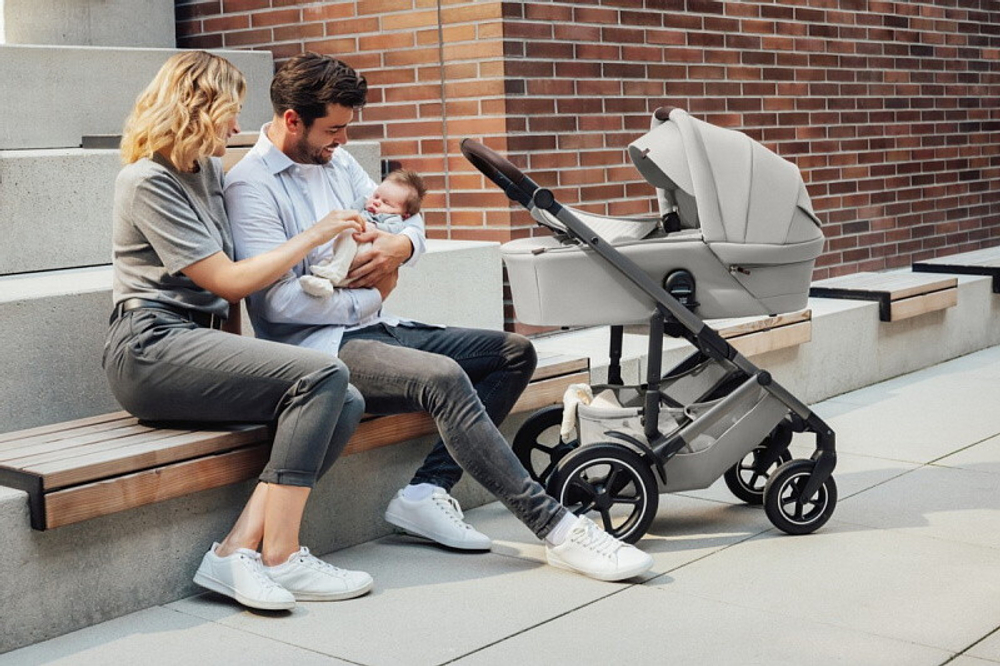 Коляска 3 в 1 Britax Roemer Smile 5Z LUX и автокресло Baby-Safe PRO Jade Green Linen Grey