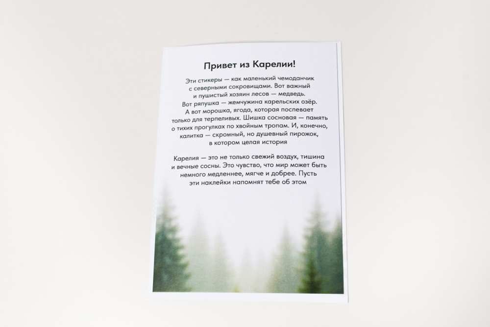 Набор 3D наклеек