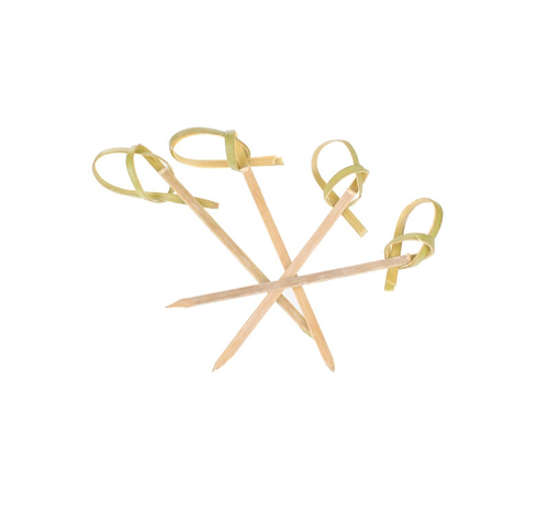 Пика деревянная "Узелок" 6см, 100шт/упак. 40-50упак/кор