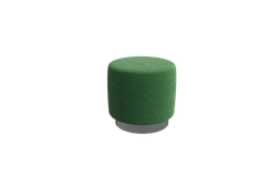 Vermont Пуфик PV-1 Velvet Lux 77/Серебро 450*450*425