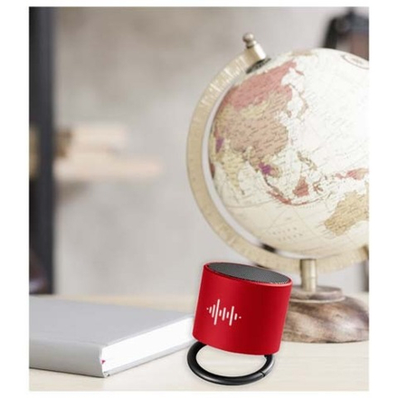 Динамик с карабином-кольцом SCX.design S26 с подсветкой