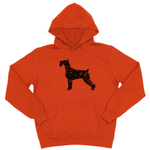 Толстовка "Шнауцер - набросок"