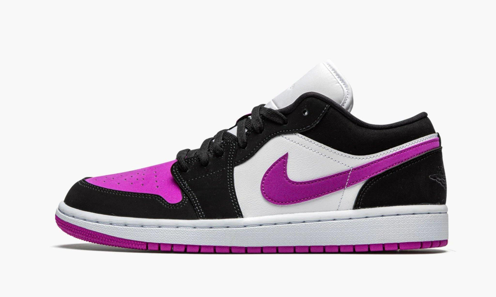 Air Jordan 1 Low WMNS "Black / Cactus Flower"