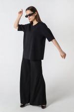 Фуфайка (футболка) женская Гретта-2 Виотекс ЧЁРНЫЙ