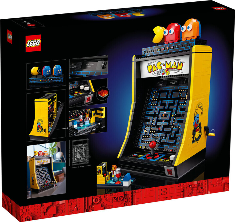 Конструктор LEGO Icons 10323 Игровой автомат PAC-MAN