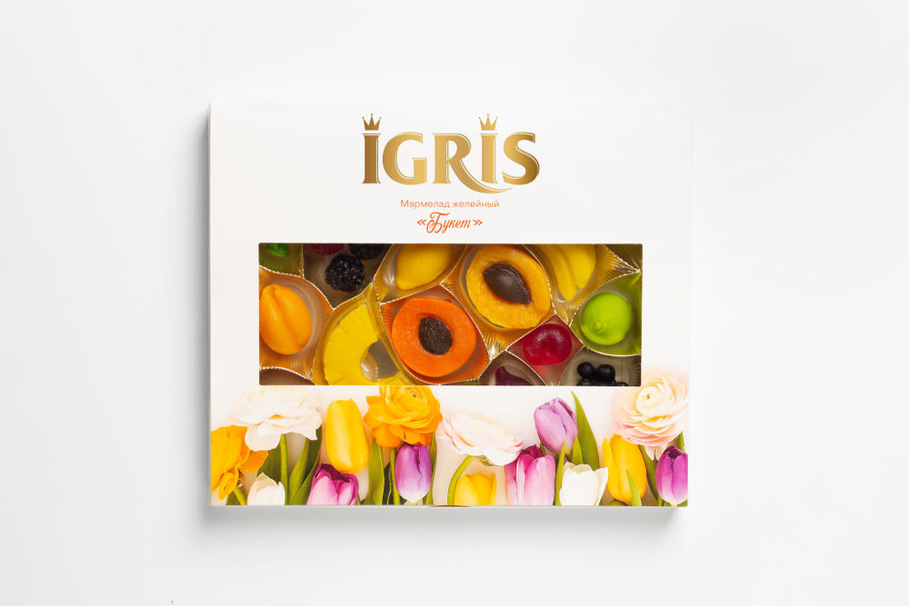 Мармелад IGRIS "Букет" 370грамм. – купить за 240 ₽ | IGRIS