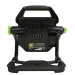LED-прожектор с гибридным питанием Greenworks G24WL, 24V / 110-220V, 1000/2000 лм, крюк для подвеса, крепление на стену, кабель 30 см, без АКБ и ЗУ
