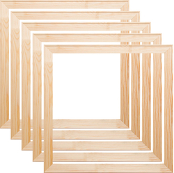 Глухой подрамник 60x60 см. сеч. 40х18 мм. (5 штук)