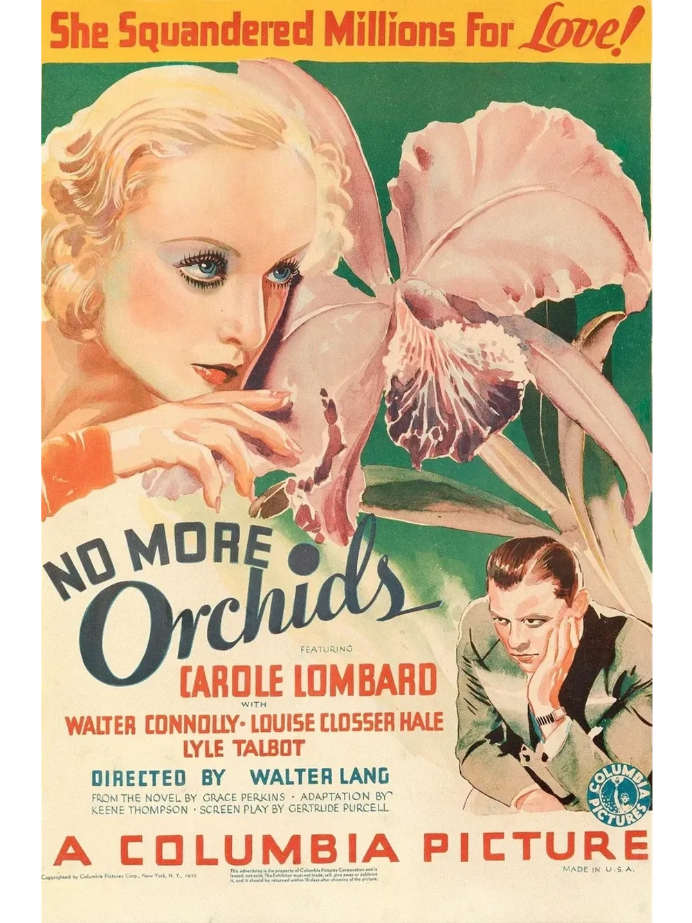 Больше никаких орхидей (1932) (КИНО USB)