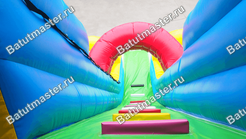 Надувной батут-горка "Гора дружбы"